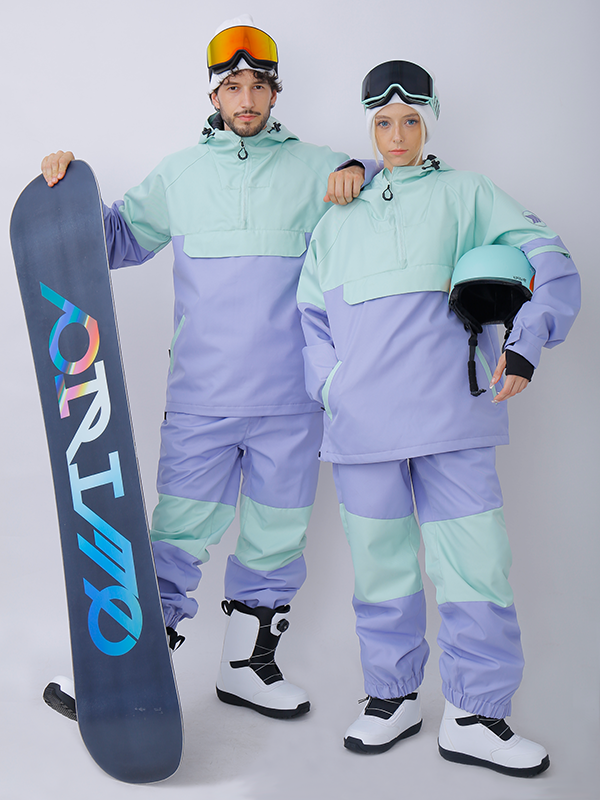 Snowshred Alpine Ranger Colorblock Anorak-Schneejacke für Damen