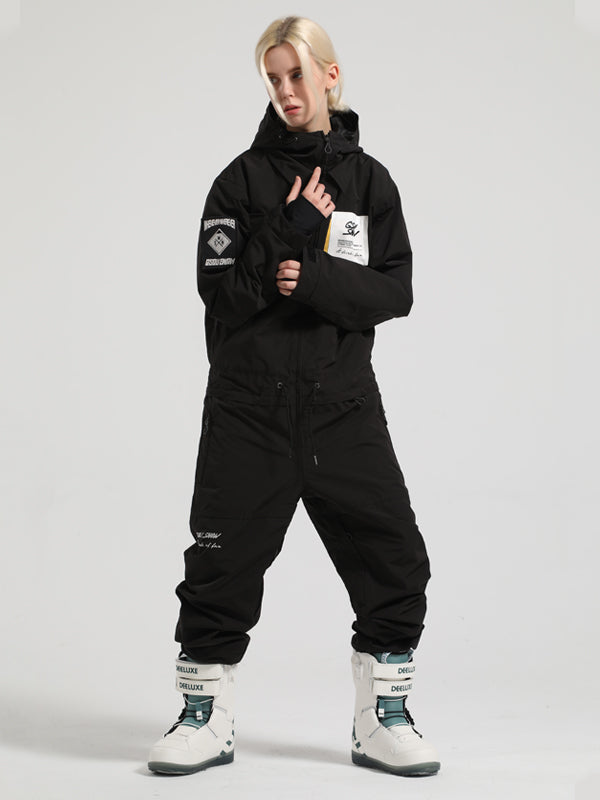 Gsou Snow Bridget Glimmer Light Einteiler-Schneeanzug für Damen, Ski-Overall