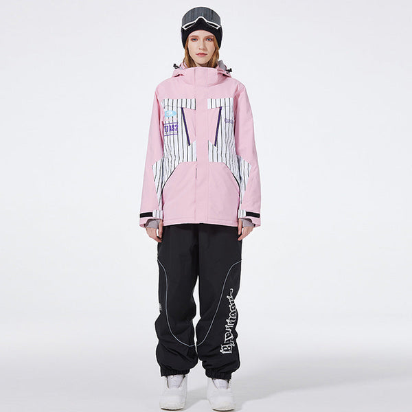 SpeedPanda Mountain Unisex Alpine Avalanche Flare Expedition Schneeanzug für Damen und Herren