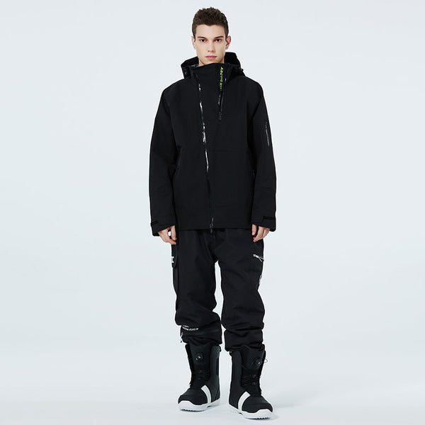 Funktionsfähige Softshell-Schneejacke für Herren