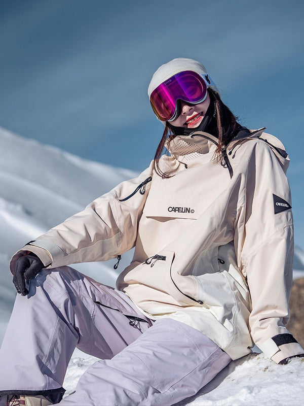 Capelin Mountain PowderPro Anorak Baggy Schneejacke für Damen