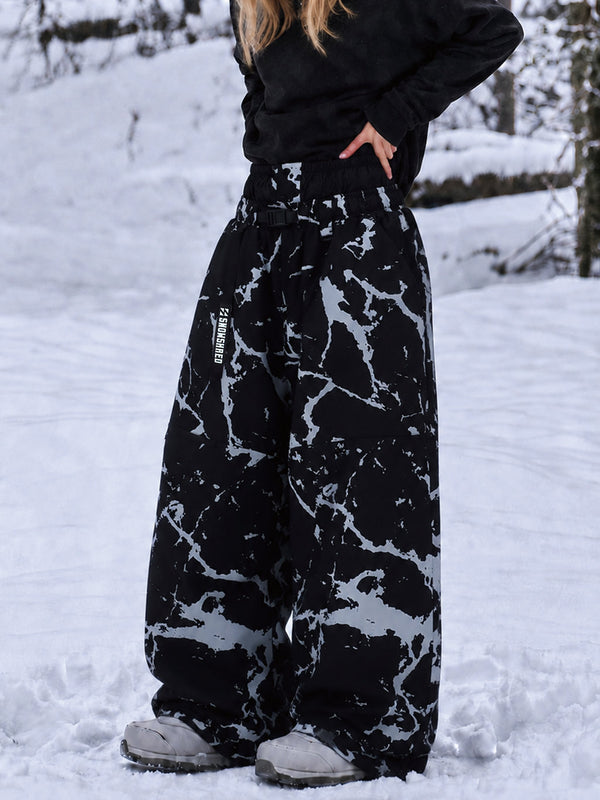Urban Storm Damen-Snowboardhose, strapazierfähig, Utility, Freestyle, Baggy
