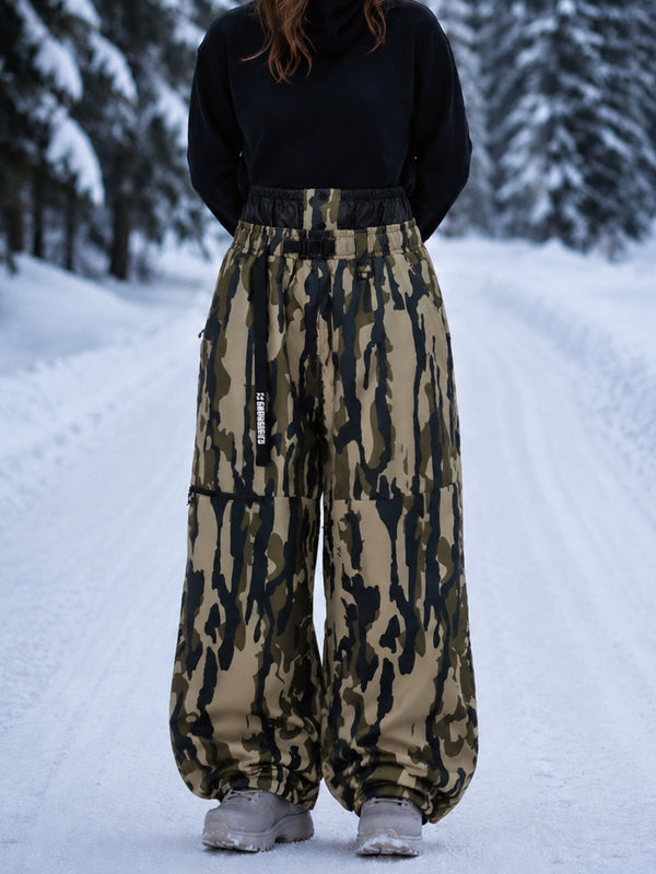 Urban Storm Damen-Snowboardhose, strapazierfähig, Utility, Freestyle, Baggy