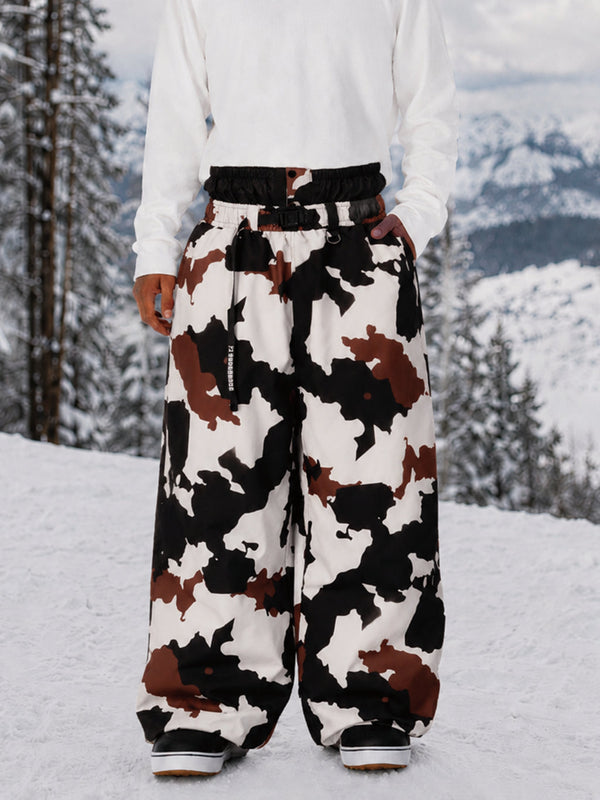 Hyper Beast Herren-Snowboardhose, strapazierfähig, vielseitig, Freestyle, Baggy-Design
