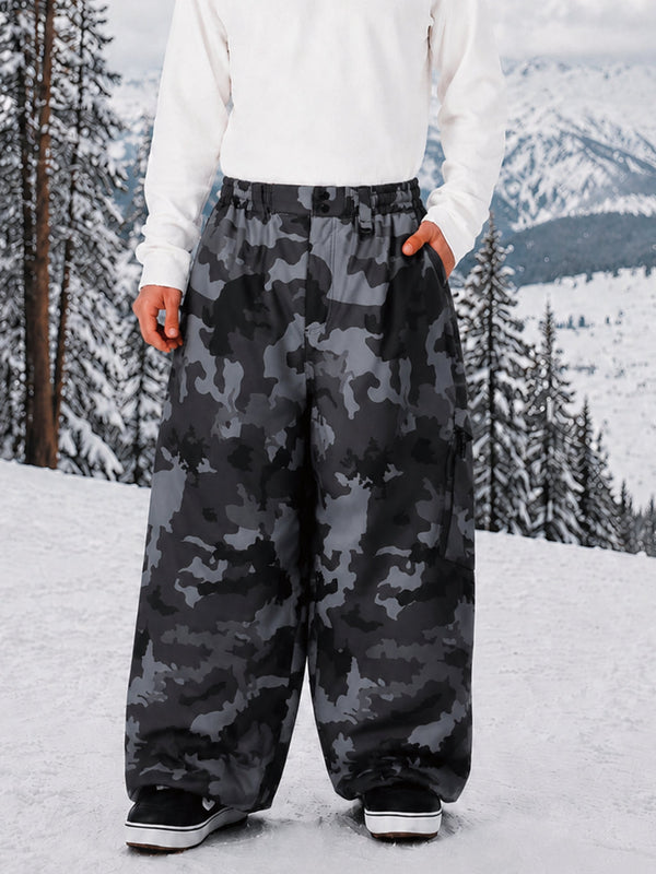 Herren Allzweck-Snowboardhose im urbanen Stil, strapazierfähig, locker geschnitten
