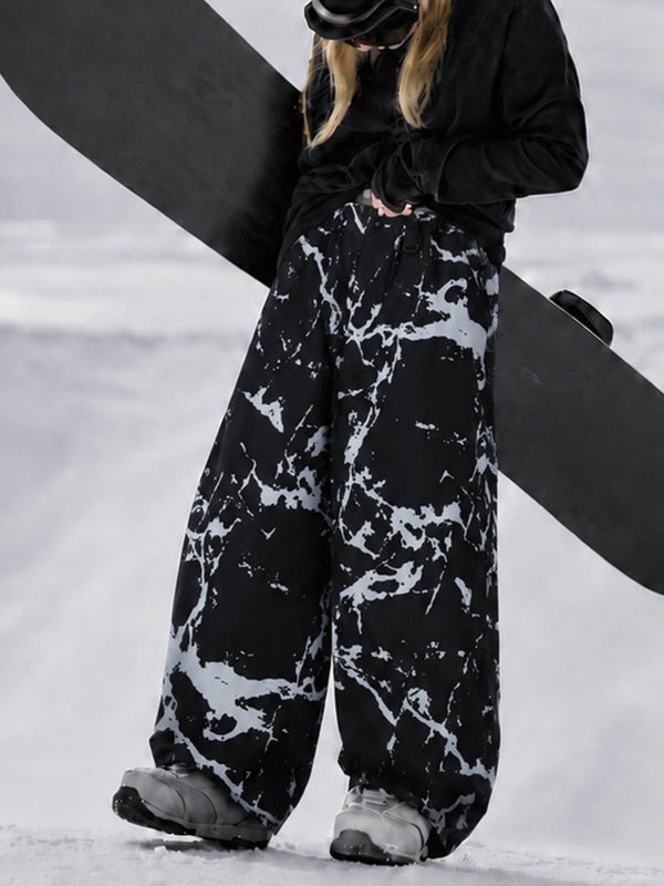 Damen Allzweck-Snowboardhose Urban Vibe Strapazierfähige Freestyle Baggy Hose