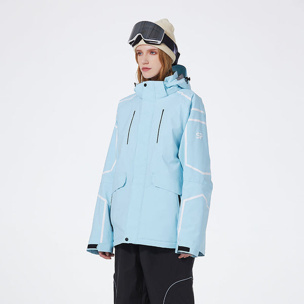 SpeedPanda Mountain Unisex SnowElite Adventure Schneejacke für Damen und Herren