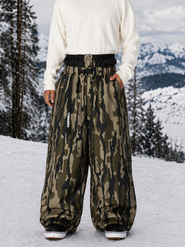 Hyper Beast Herren-Snowboardhose, strapazierfähig, vielseitig, Freestyle, Baggy-Design