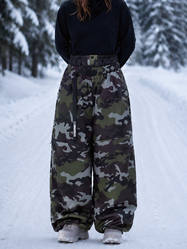 Urban Storm Damen-Snowboardhose, strapazierfähig, Utility, Freestyle, Baggy