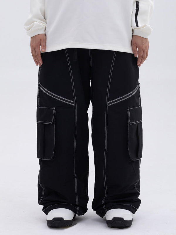 Mountain Chill Streetstorm Oversize Baggy Schneehose für Damen