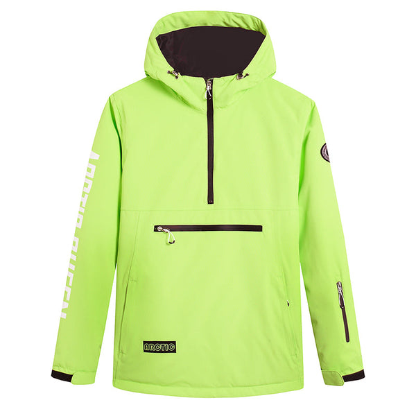 Herren Challenger Anorak-Schneejacke mit halbem Reißverschluss