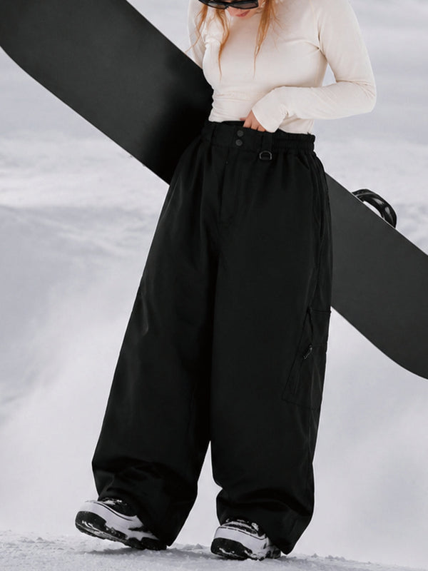 Damen Allzweck-Snowboardhose Urban Vibe Strapazierfähige Freestyle Baggy Hose