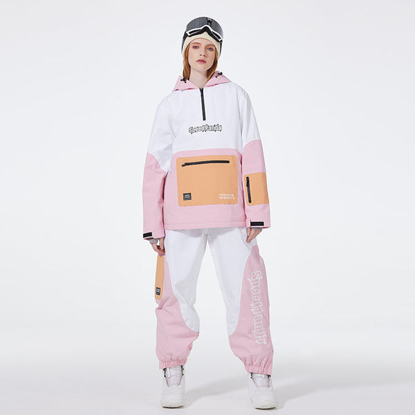 SpeedPanda Mountain Unisex Alpine SummitBlast Schneeanzug für Damen