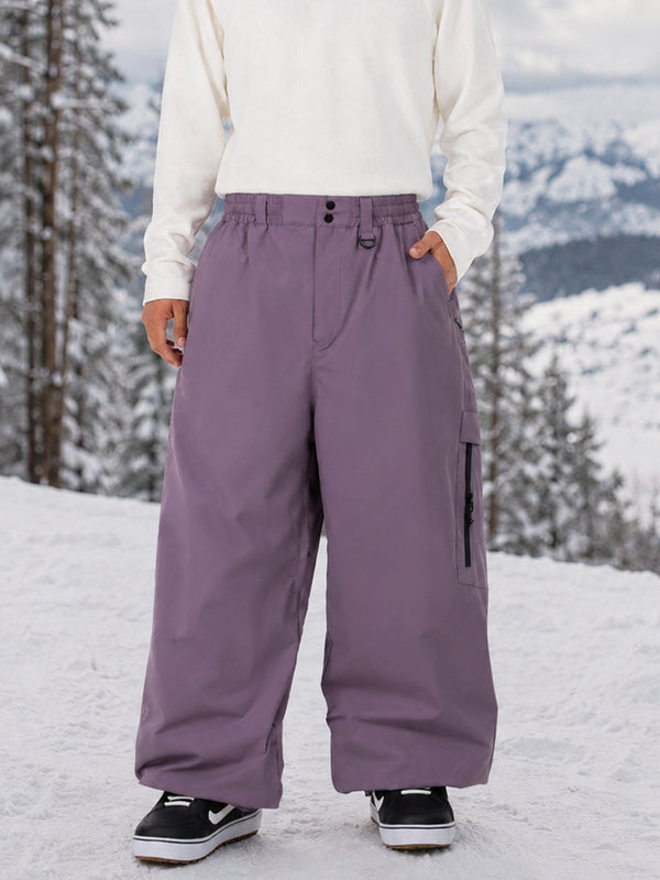 Herren Allzweck-Snowboardhose im urbanen Stil, strapazierfähig, locker geschnitten