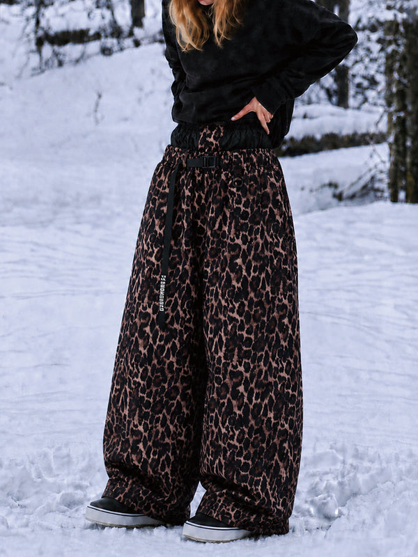 Hyper Beast Damen-Snowboardhose, strapazierfähig, vielseitig, Freestyle, Baggy-Design