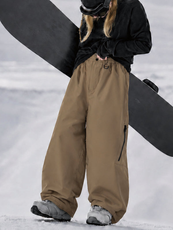 Damen Allzweck-Snowboardhose Urban Vibe Strapazierfähige Freestyle Baggy Hose