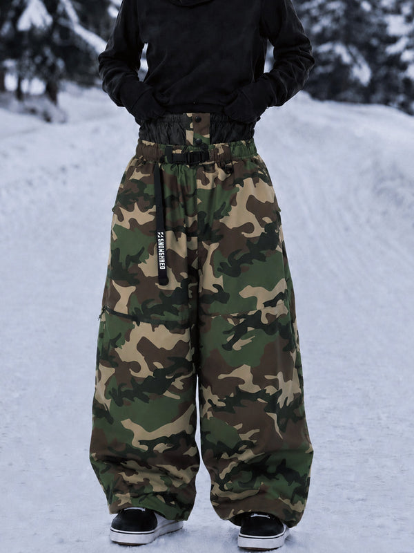 Urban Storm Damen-Snowboardhose, strapazierfähig, Utility, Freestyle, Baggy