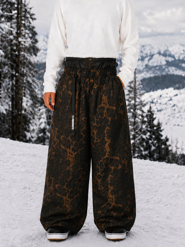 Hyper Beast Herren-Snowboardhose, strapazierfähig, vielseitig, Freestyle, Baggy-Design