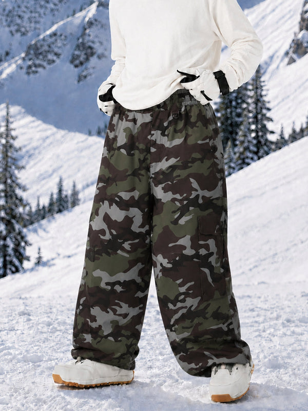 Herren Allzweck-Snowboardhose im urbanen Stil, strapazierfähig, locker geschnitten