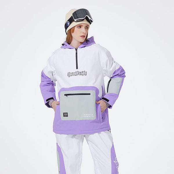 SpeedPanda Mountain Unisex Alpine SummitBlast Schneejacke für Damen