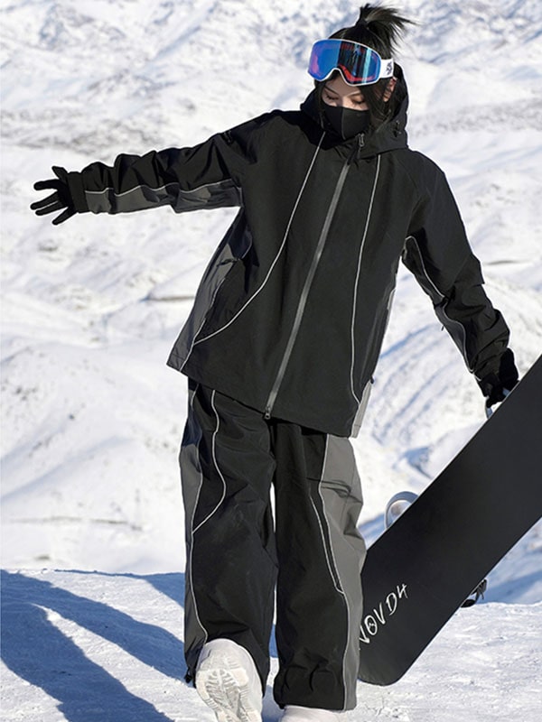 John Snow Mountain Breaker Light Reflective Zweiteiler-Schneeanzug für Damen
