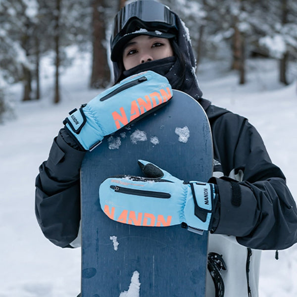 Damen-Schneehandschuhe von Nandn PowderPeak KEVLAR für extreme Wetterbedingungen
