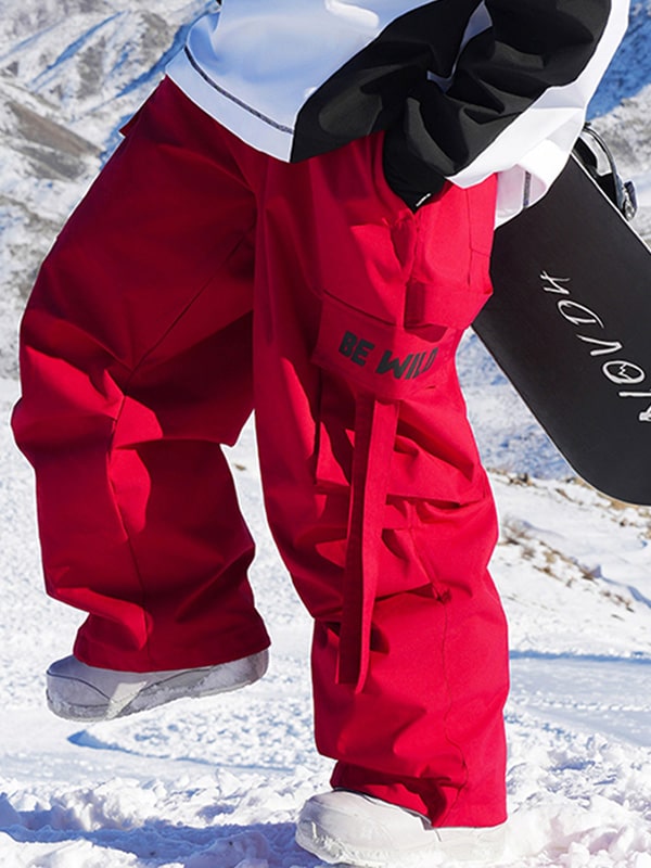 Damen Born To Be Wild Mountain Chill Baggy Schneehose