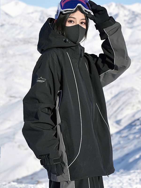 John Snow Mountain Breaker Light Reflective Zweiteiler-Schneeanzug für Damen