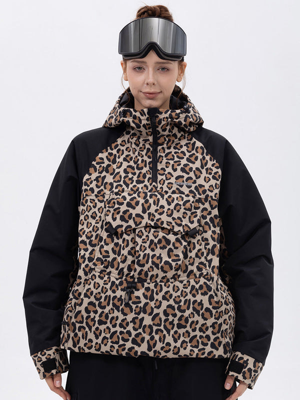 Women's Mountain Freestyle Cargo Pocket Bomber Snowboard Jacket