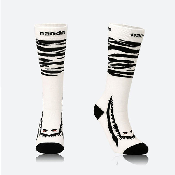 Nandn City Escape Thermosocken aus Wolle, Unisex, lang, Ski- und Snowboardsocken