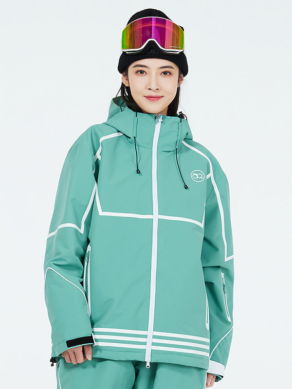 Arctic Queen Winter Impression Zip Schneejacke für Damen