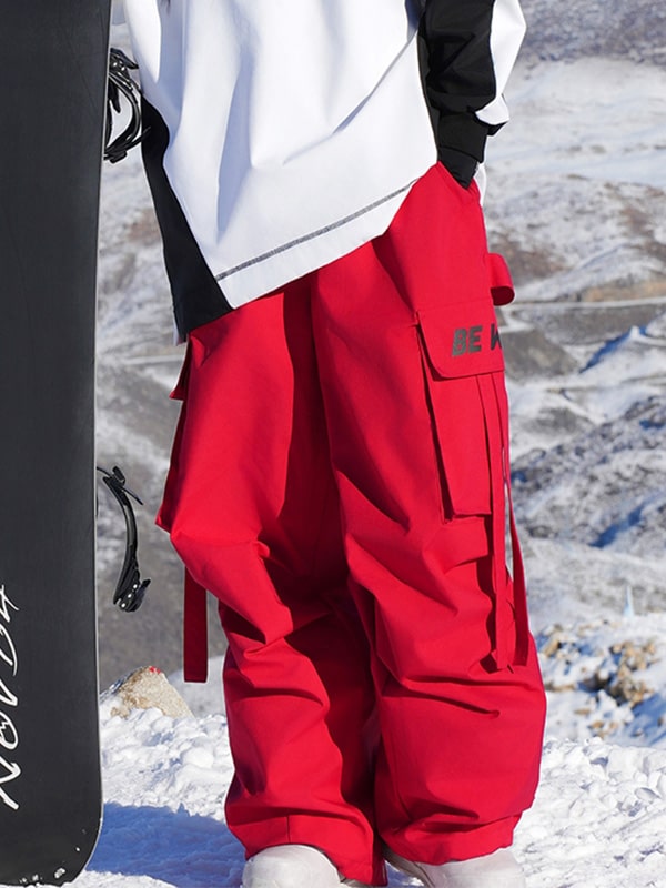 Herren Born To Be Wild Mountain Chill Baggy Schneehose