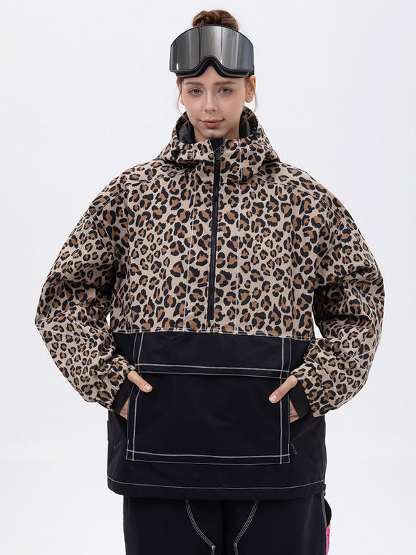 Women's All Season Mountain Vibe Streetstorm Pullover Camo Snowboard Jacket