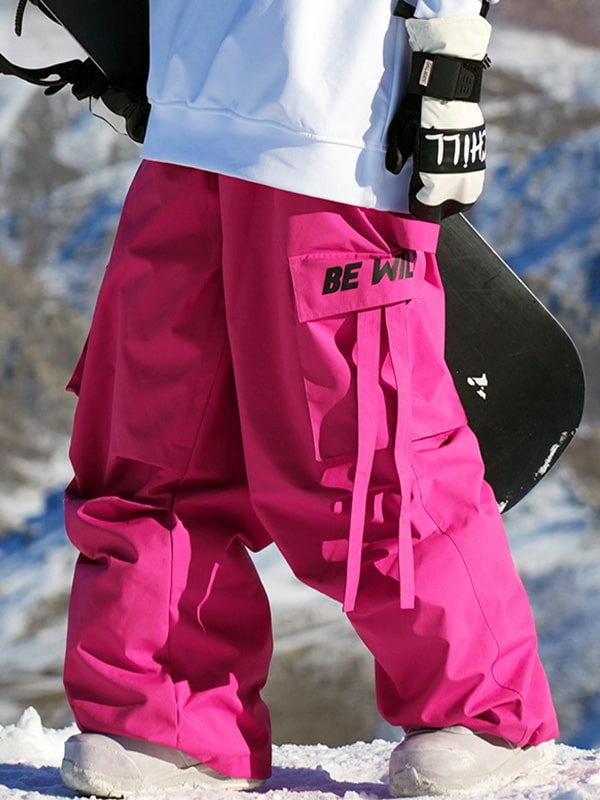 Herren Born To Be Wild Mountain Chill Baggy Schneehose