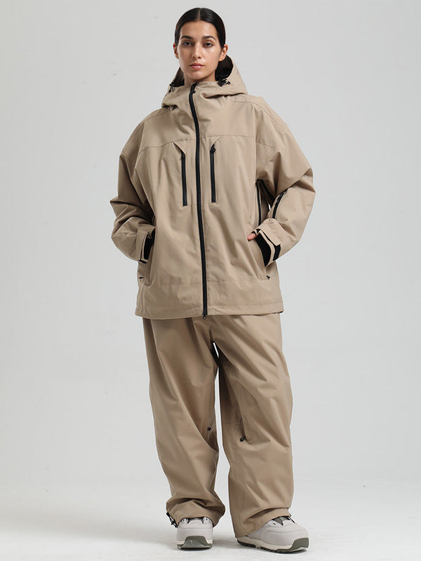 Gsou Snow Durable Mountain Pro Damen-Schneeanzüge mit Isolierung und Windschutz