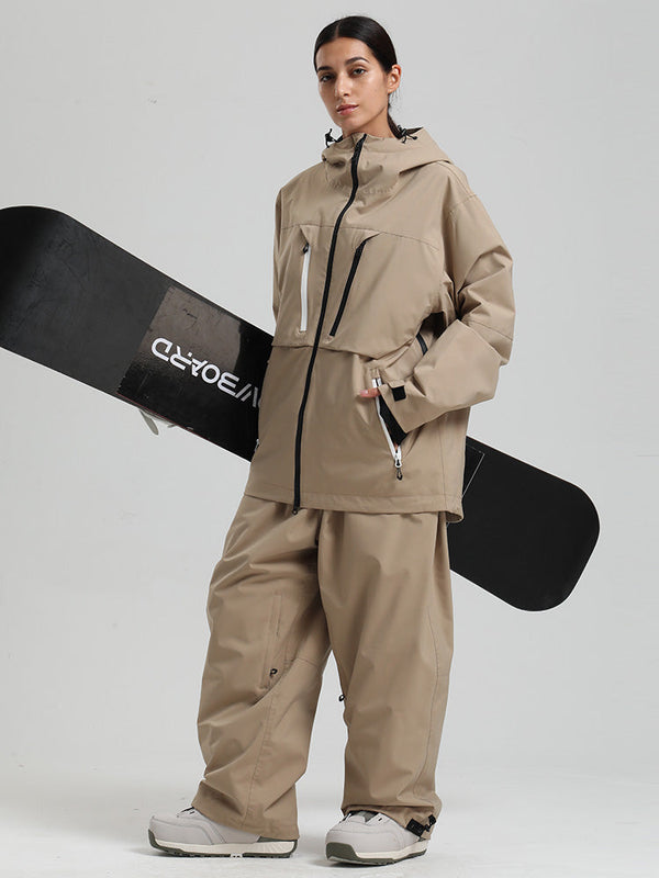 Gsou Snow Damen-Winter-Funktions-Cargo-Schneeanzüge für den Berg