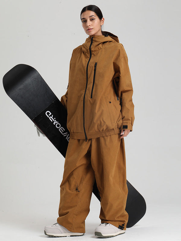 Gsou Snow Mountain Freestyle SnowFlex Street Hybrid Snowboardanzüge für Damen