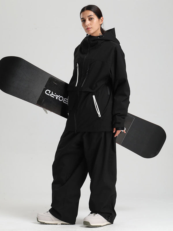 Women's Gsou Snow Durable Mountain Pro Winter Function Cargo Snow Suits