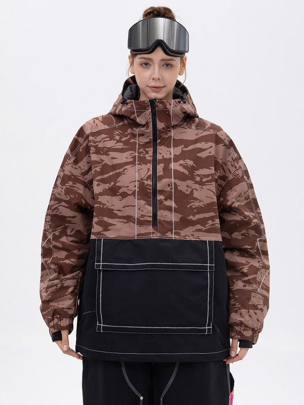 Mountain Vibe Streetstorm Pullover-Snowboardjacke für Damen – Ganzjahresjacke