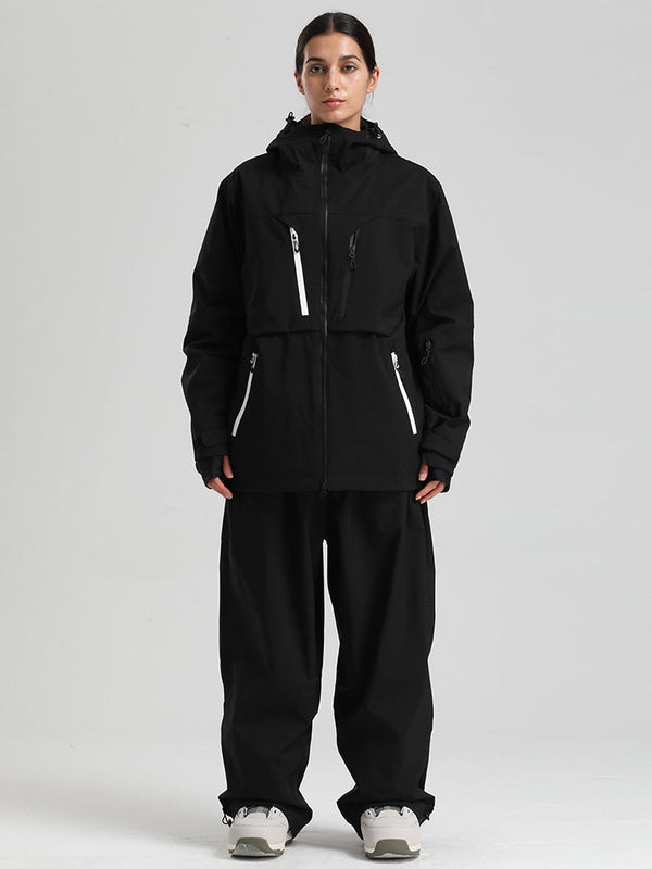 Women's Gsou Snow Durable Mountain Pro Winter Function Cargo Snow Suits