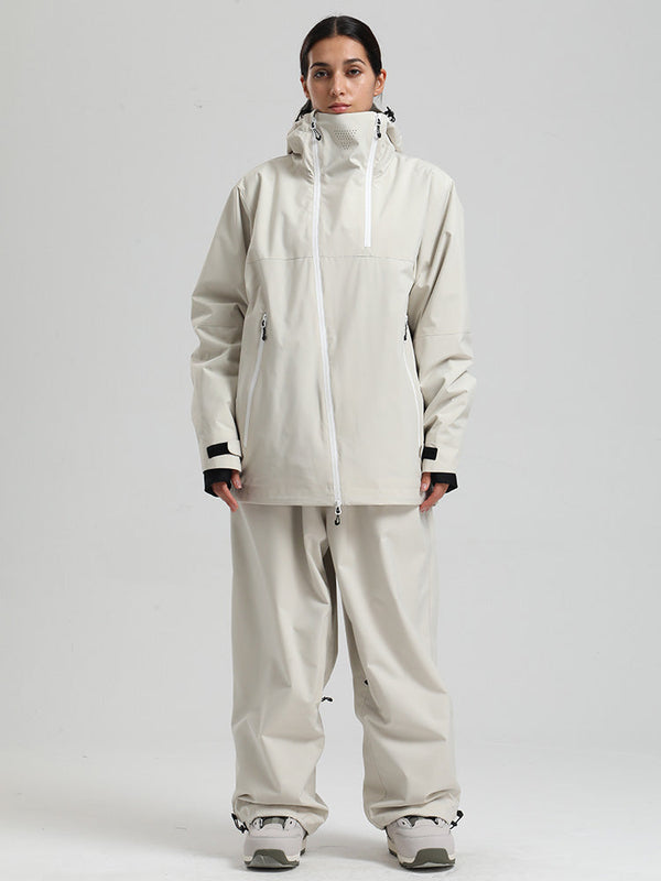Gsou Snow HyperDrive Ganzjahres-Skianzug für Damen mit Farbblock-Design