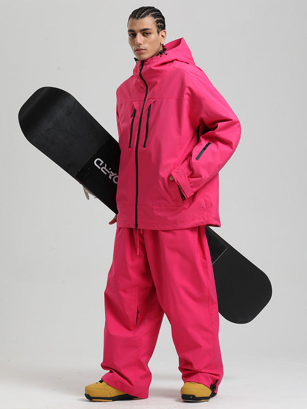 Men's Gsou Snow Durable Mountain Pro Insulated Wind Armor Snow Suits