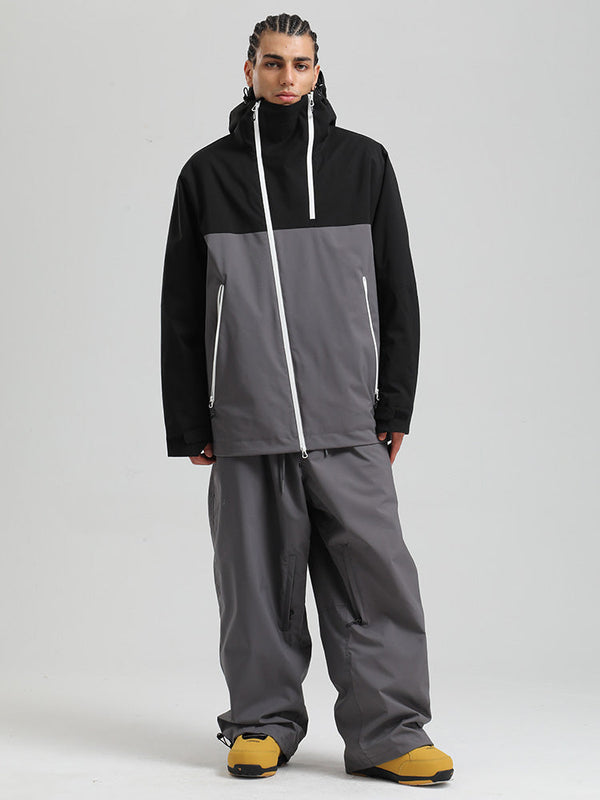 Men's Gsou Snow HyperDrive All-Season Color Block Mountain Cargo Snow Suits