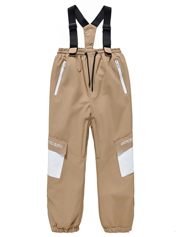 Unisex-Schneehose für Kinder und Bergliebhaber, wasserdicht, Ski-Latzhose
