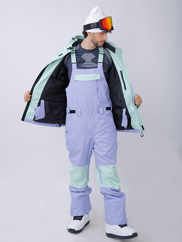 Men's snowshred Alpine Ranger Colorblock Snowsuits