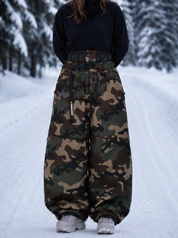 Urban Storm Damen-Snowboardhose, strapazierfähig, Utility, Freestyle, Baggy