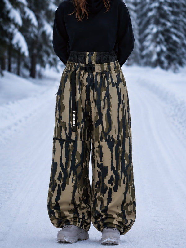 Urban Storm Damen-Snowboardhose, strapazierfähig, Utility, Freestyle, Baggy