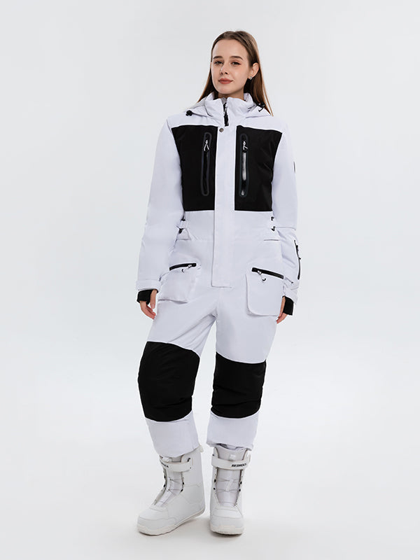 Arctic Queen Slope Star Icon Skianzüge für Damen, Winter-Schneeoveralls