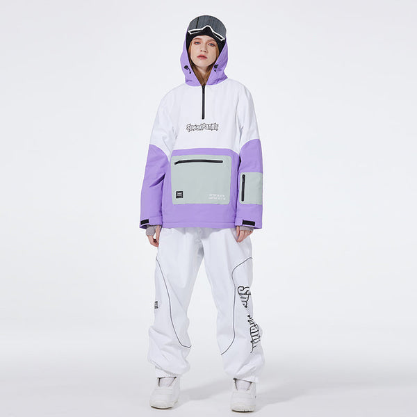 SpeedPanda Mountain Unisex Alpine SummitBlast Schneeanzug für Damen