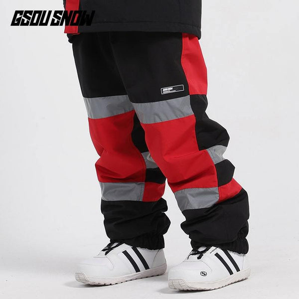 Gsou Snow Confetti Glimmmer Outdoor-Schneehose für Herren und Unisex